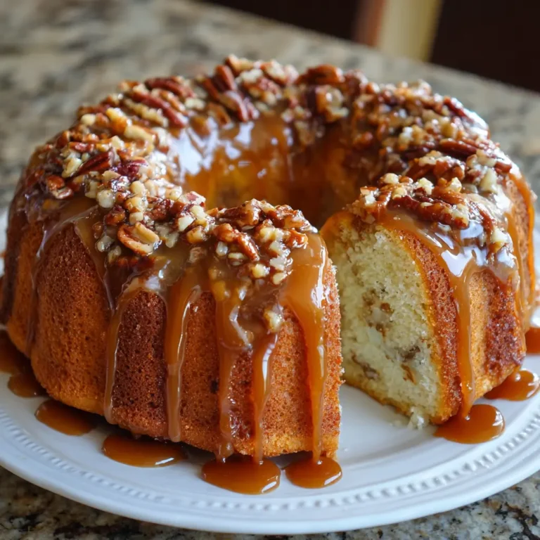 Butter Pecan Bliss Cake