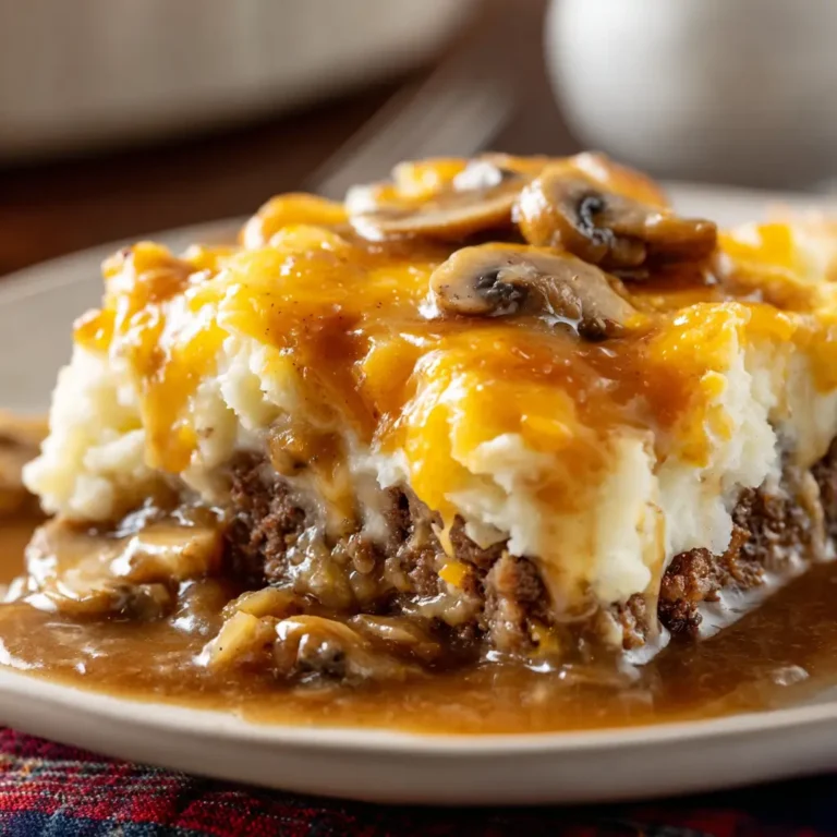 Amish Hamburger Steak Bake