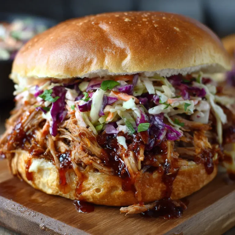 BBQ Pulled Pork Sandwiches