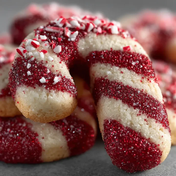 Candy Cane Cookies Recipe