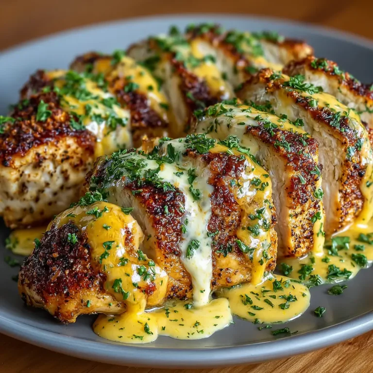 Cheesy Honey Mustard Chicken