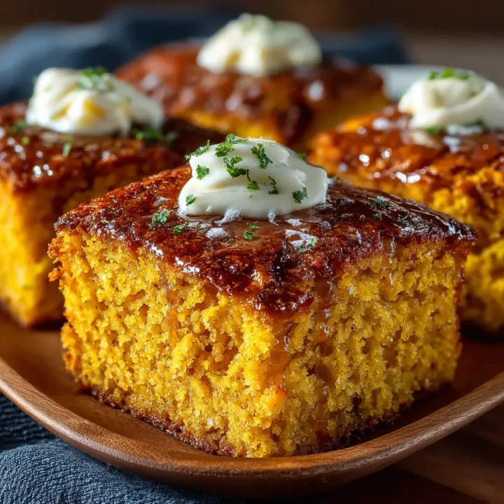 Cinnamon Honey Butter Sweet Potato Cornbread