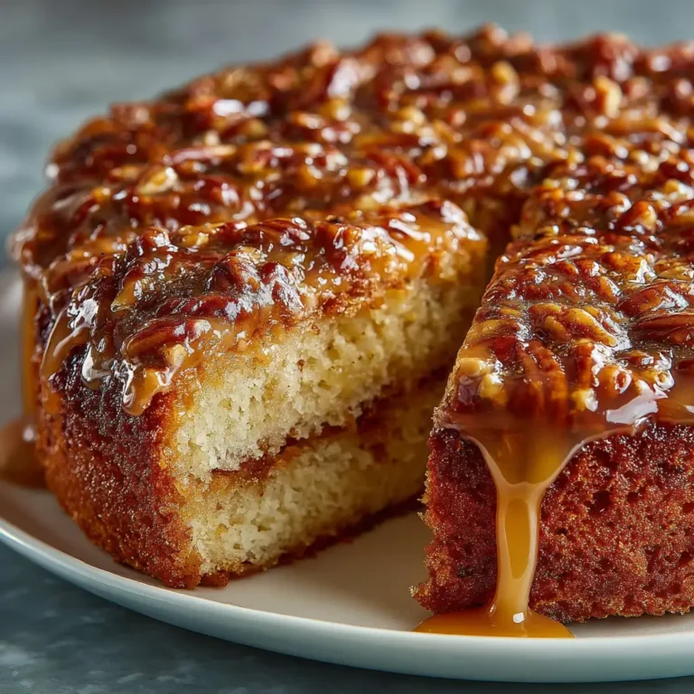 Classic Praline Pecan Cake