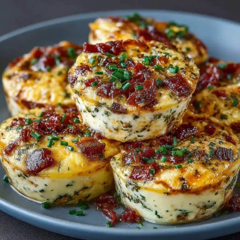Copycat Starbucks Bacon & Gruyere Egg Bites