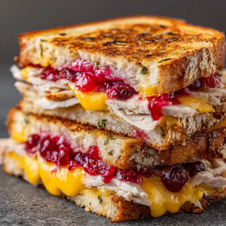 The Ultimate Cranberry Turkey Grilled Cheese Recipe