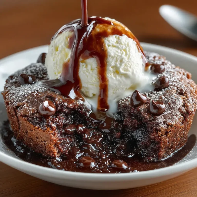 Decadent Chocolate Cobbler from Scratch