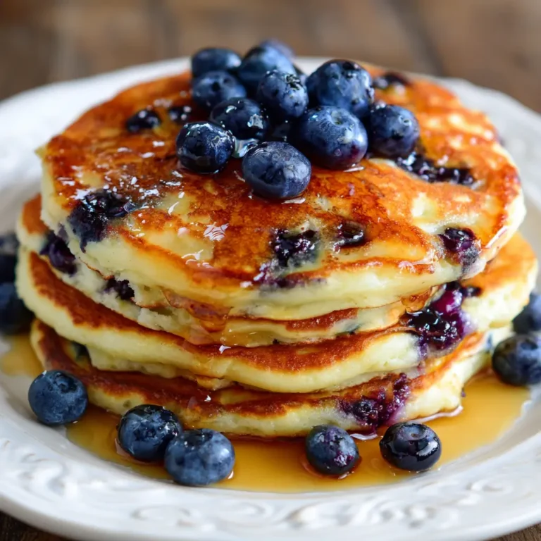 Easy Blueberry Pancakes Recipe