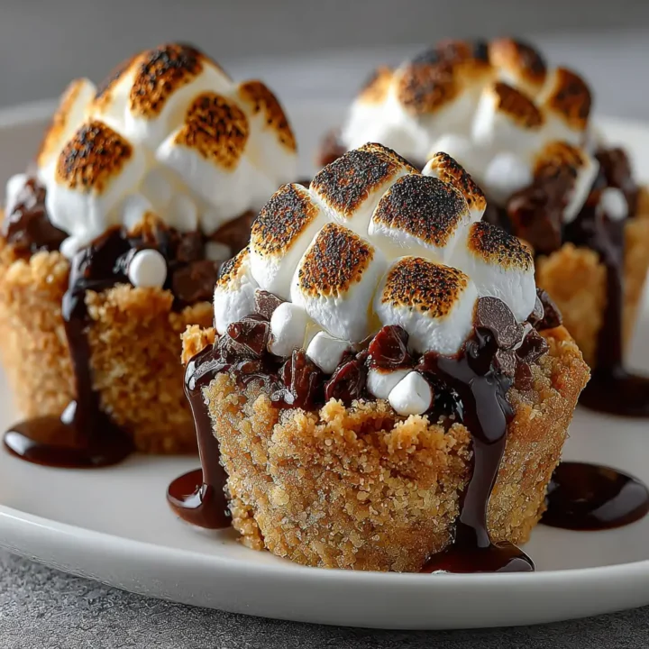 Easy Crowd-Pleasing S’mores Cookie Cups Recipe