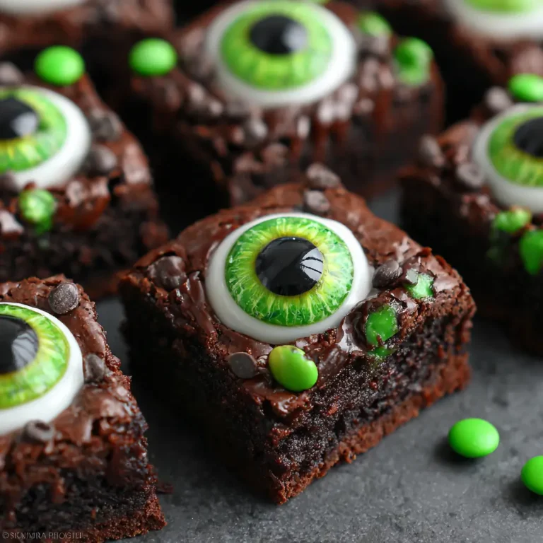 Eyeball Brownies