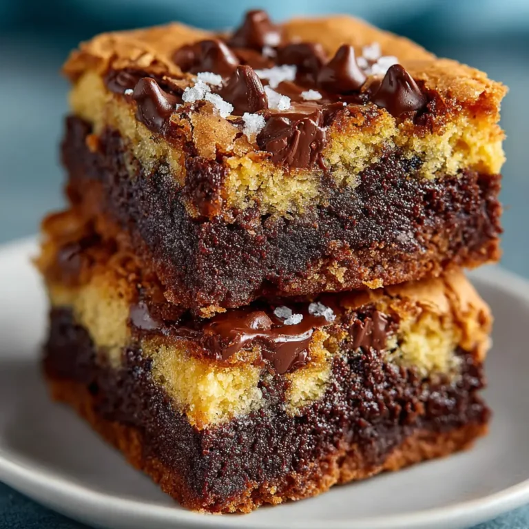 The BEST Fudgy Chewy Brookies