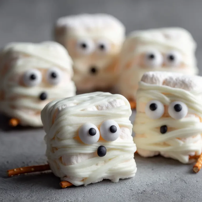 Halloween Mummy Treats: A Spooktacular No-Bake Delight
