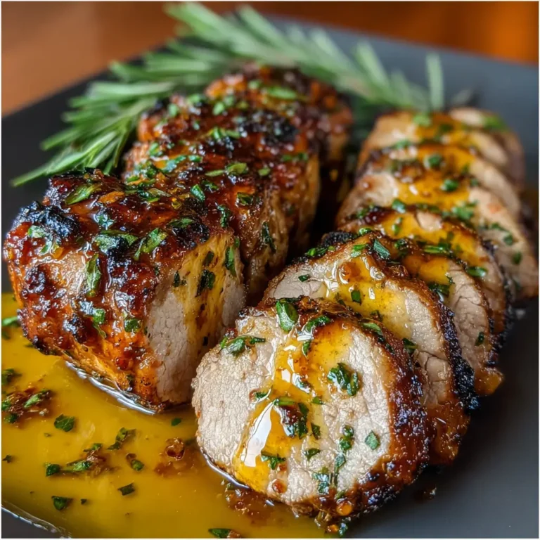 Honey Garlic Pork Tenderloin