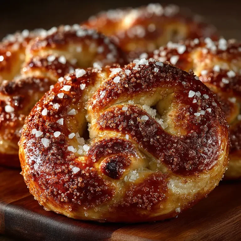 Irresistible Cinnamon Sugar Soft Pretzels