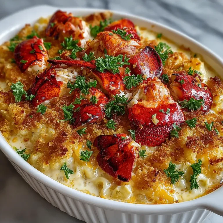 Lazy Lobster Casserole with Buttery Ritz Topping
