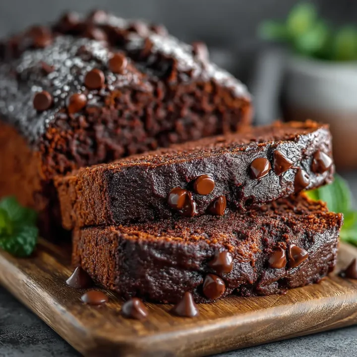 Moist & Rich Chocolate Pumpkin Bread Recipe