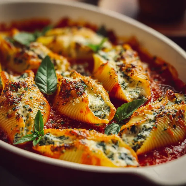 Pumpkin and Ricotta Stuffed Shells