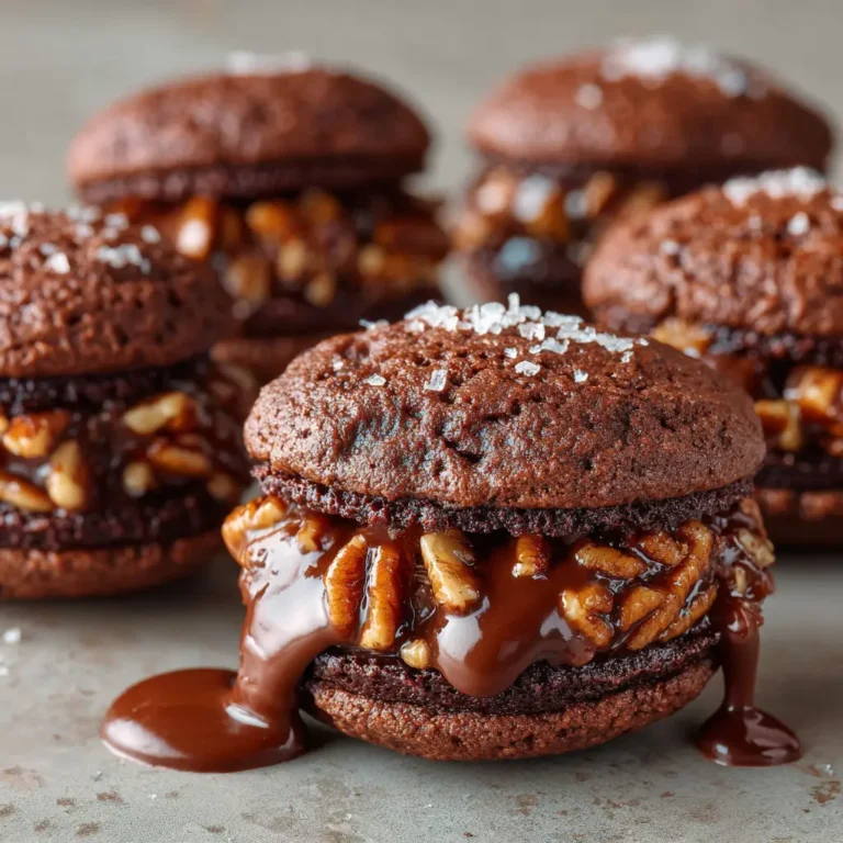 Roasted German Chocolate Whoopie Pies