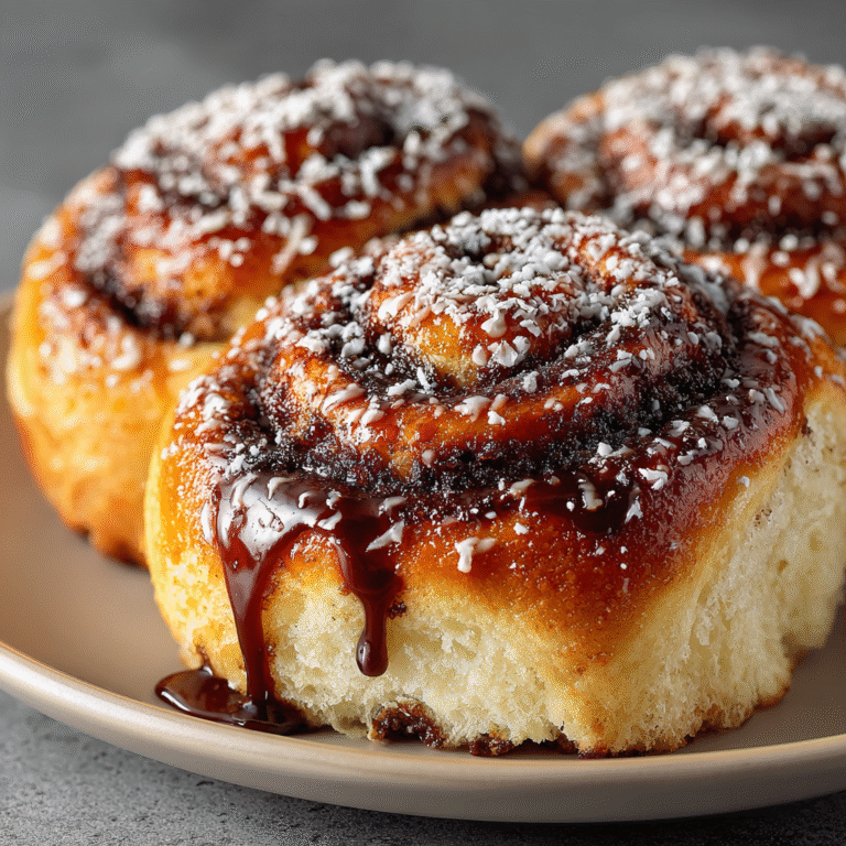 Super Soft Chocolate Espresso Rolls