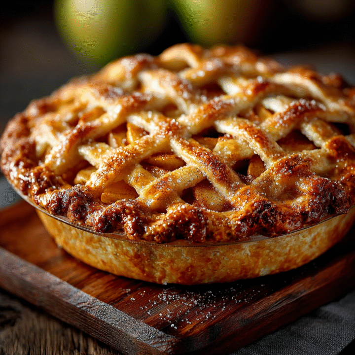 Apple Pie with Cinnamon Crust Recipe