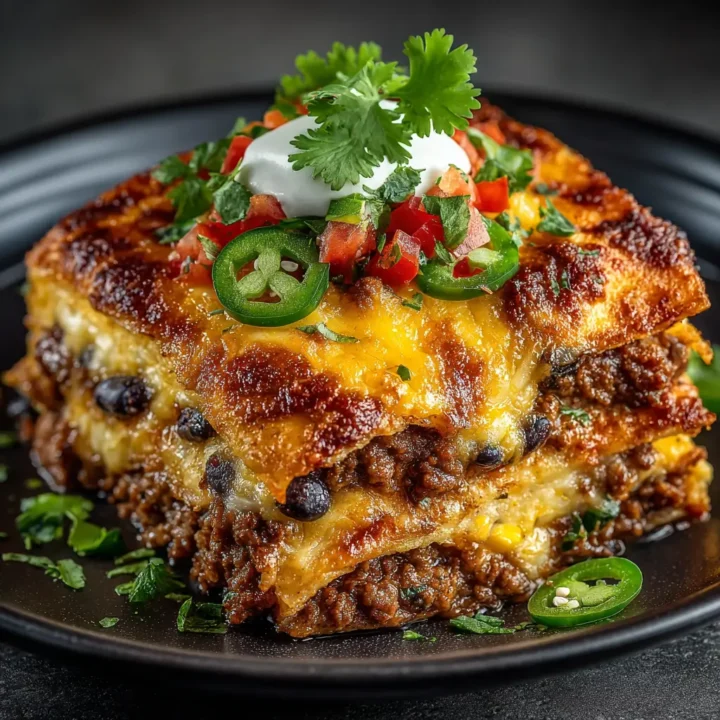 Beef Enchilada Casserole Recipe