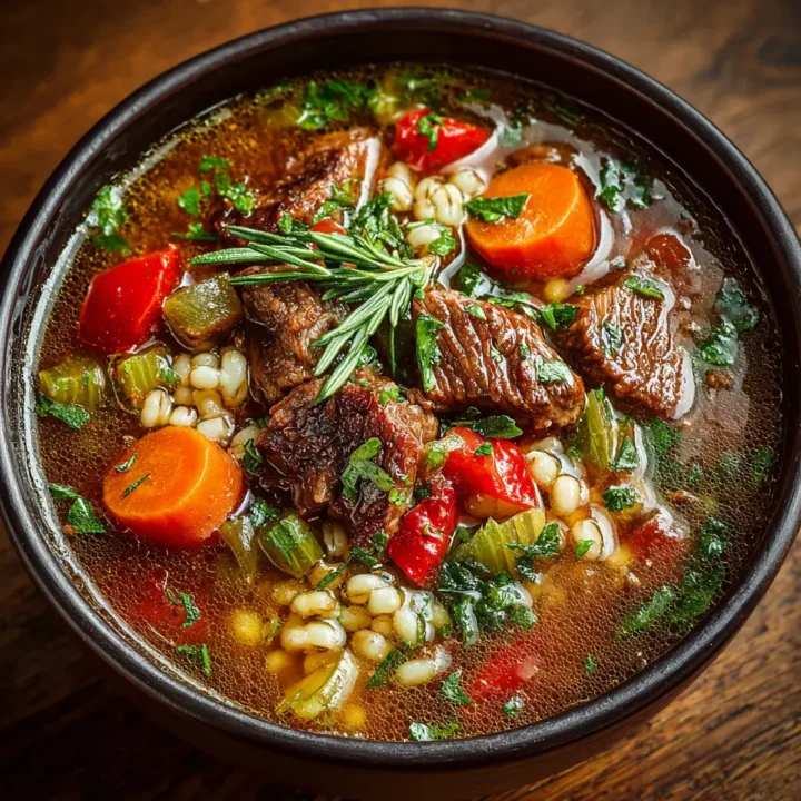 Beef and Barley Soup
