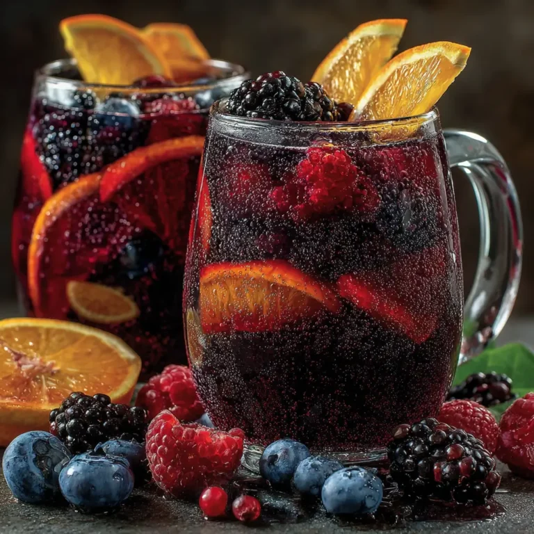 Black Magic Sangria: A Spooky Halloween Drink