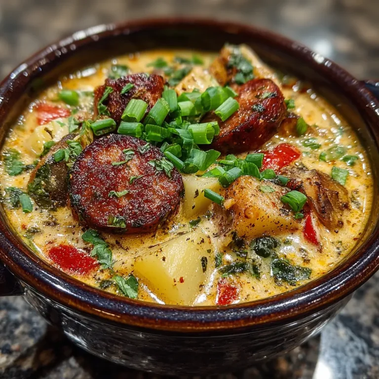 Cajun Potato Soup  Hearty and Flavorful