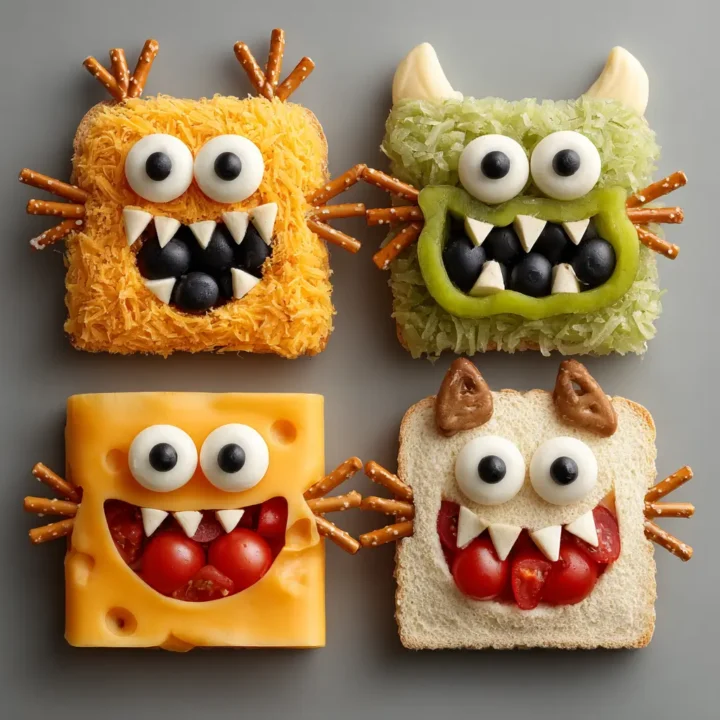 Cheese Monsters: A Spooky Snack