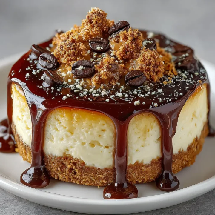 Creamy Coffee Cheesecake Recipe with Espresso