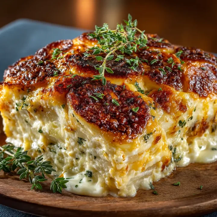 Creamy Scamped Potatoes recipe