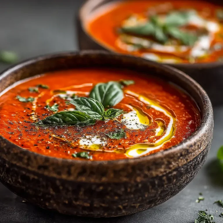 Creamy Tomato Basil Soup