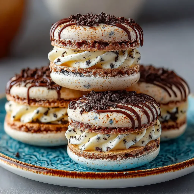 Delicious Oreo Cookie and Cream Macarons Recipe