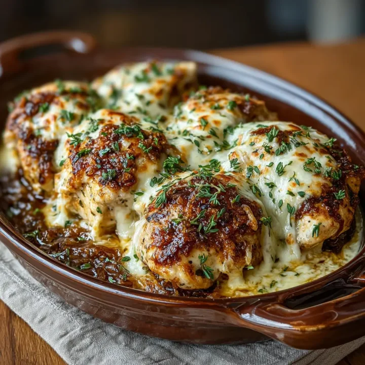 French Onion Chicken Bake Recipe