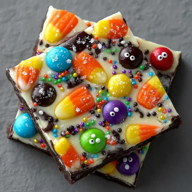 Ghastly Candy Bark: A Spooktacular Treat