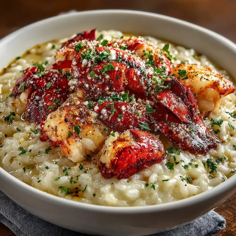 Easy Lemon Butter Lobster Risotto Recipe