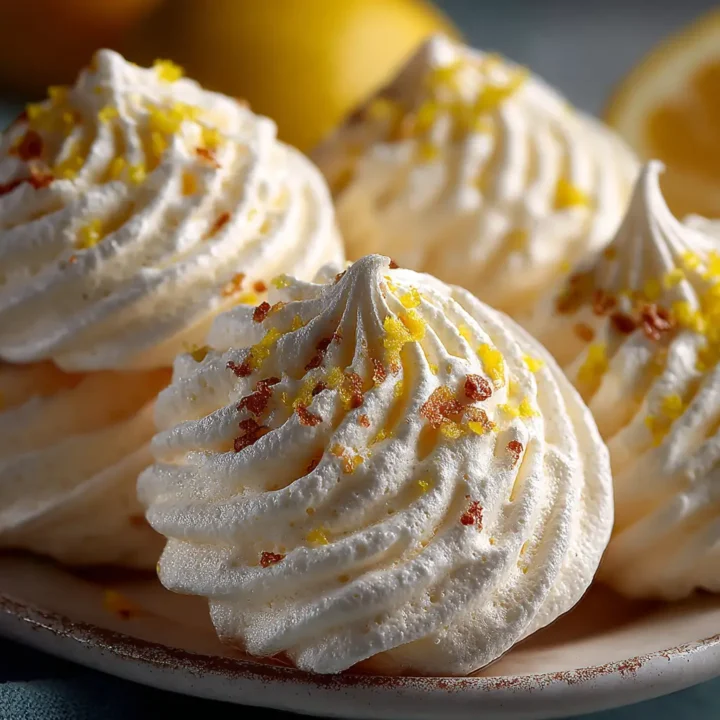 Lemon Meringue Cookies – Zesty and Light Treats