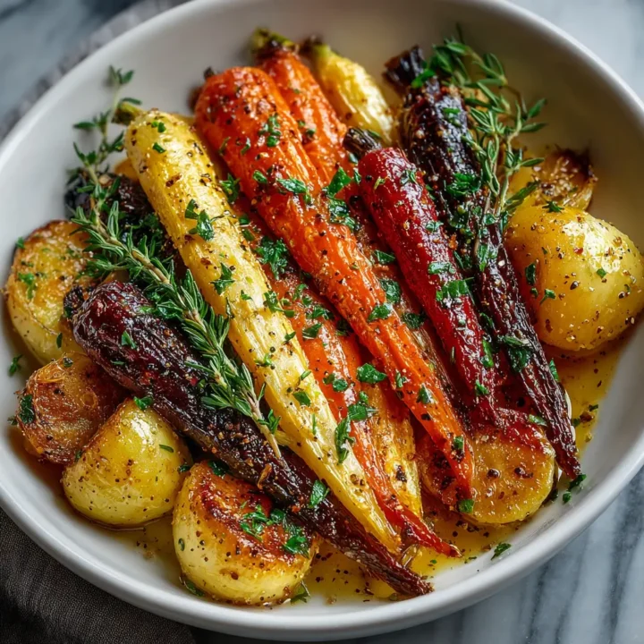 Maple Roasted Carrots and Parsnips Recipe