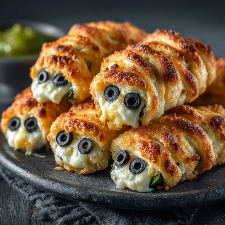 Spooky Mummy Jalapeño Poppers: A Halloween Treat