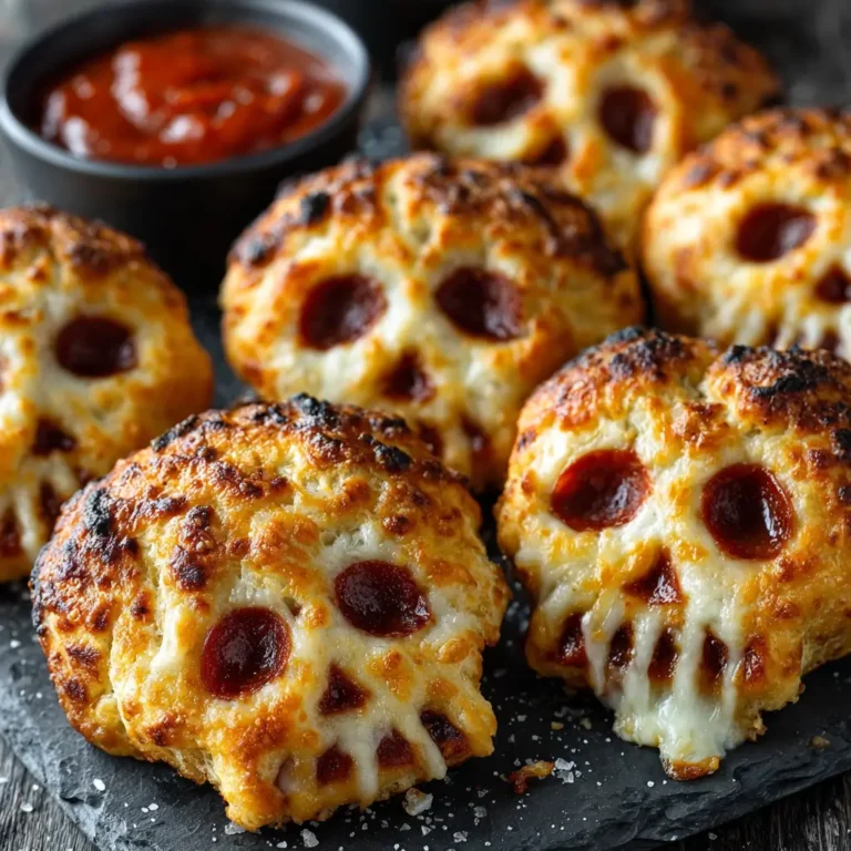 Pizza Skulls: A Spooky Snack