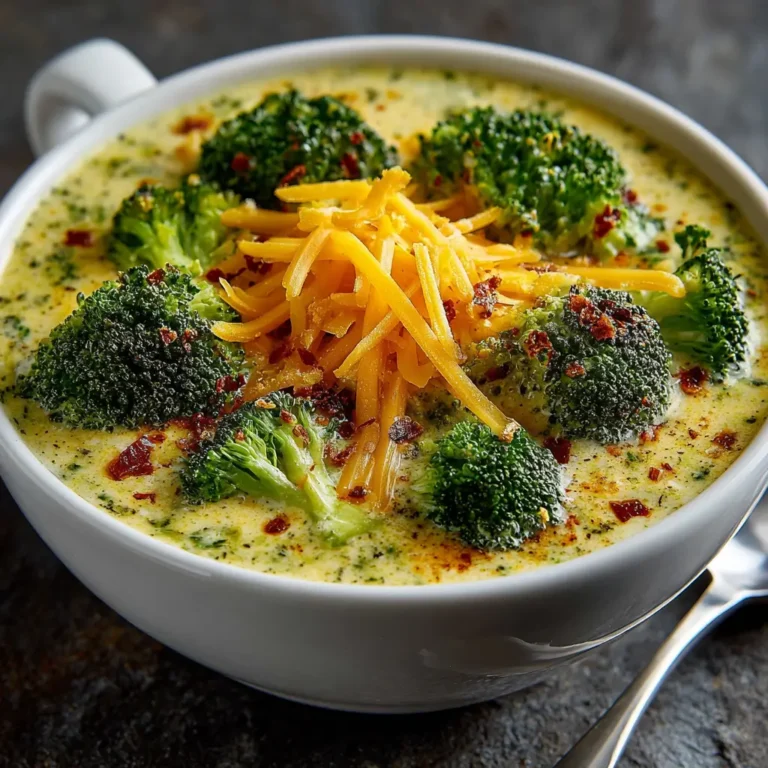 Protein Broccoli Cheddar Soup: A Nutritious Comfort Food