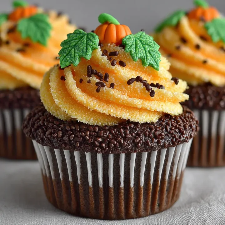 Pumpkin Patch Cupcakes