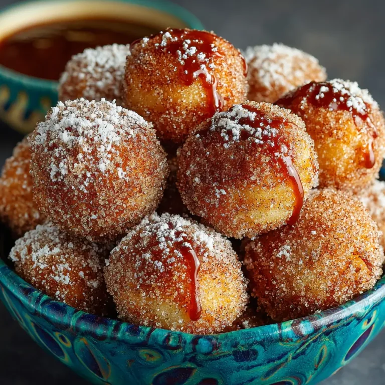 Pumpkin Spice Churro Bites  A Festive Treat for Fall