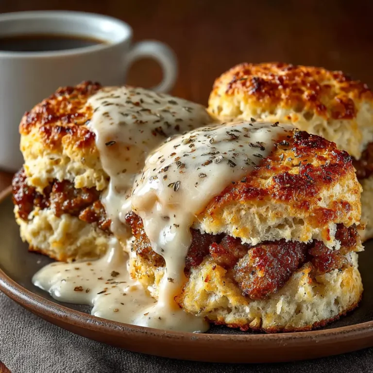 Sausage Gravy Breakfast Biscuits Recipe