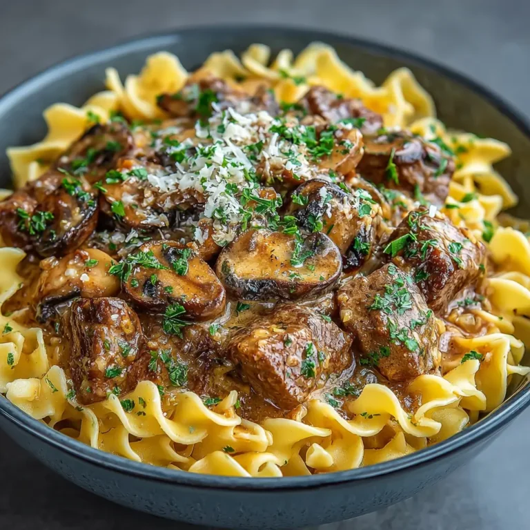 Easy Slow Cooker Beef Stroganoff Recipe