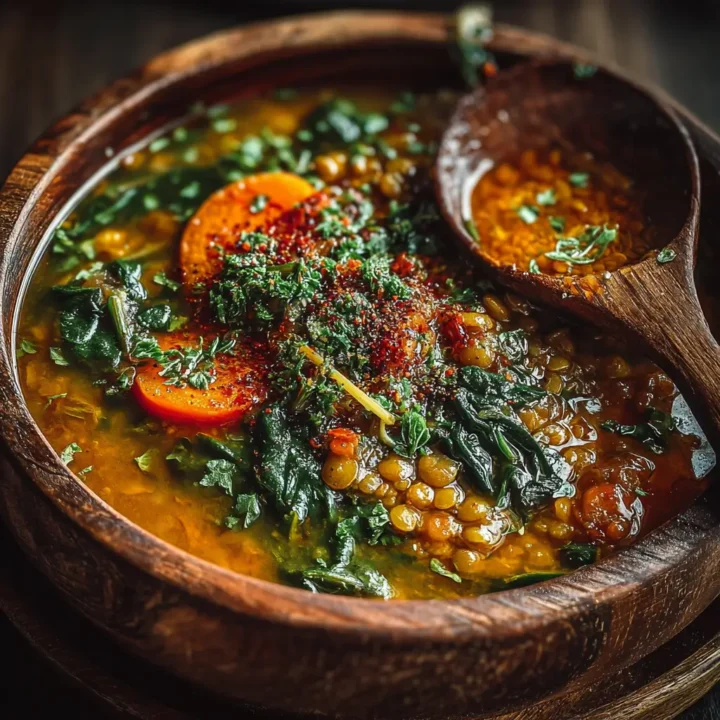 Spicy Lentil Soup – Healthy & Warming