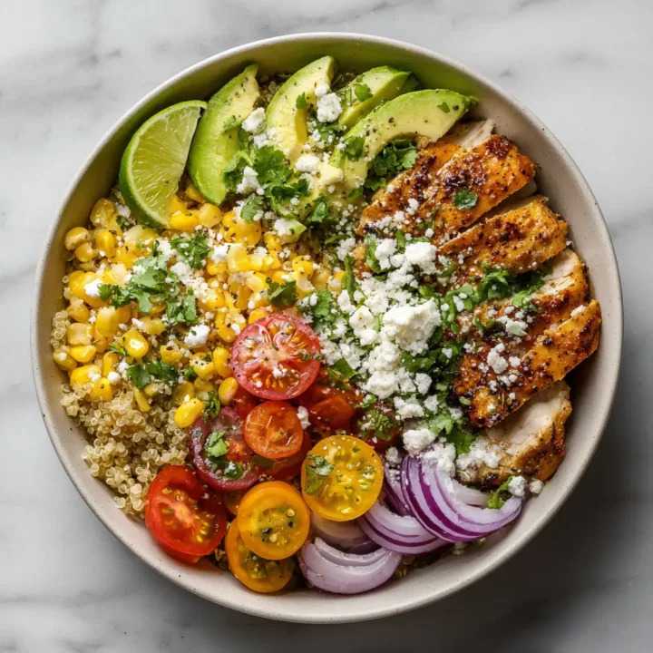 Street Corn Chicken Bowl Recipe