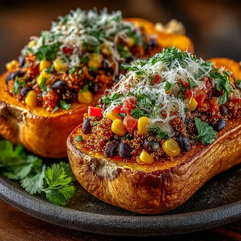 Stuffed Butternut Squash Recipe