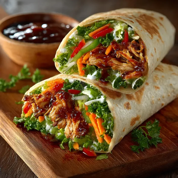 Teriyaki Chicken Wrap Recipe