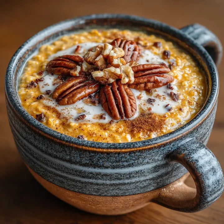 Warm Spiced Pumpkin Oatmeal Recipe
