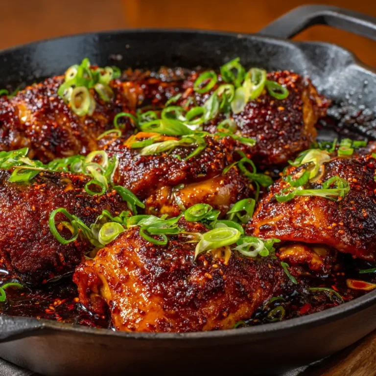 Asian Gochujang Chicken Thighs Recipe